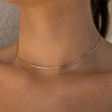 Halo Necklace Gold