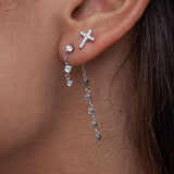 Nova Earrings Silver