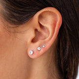 Elixir Stud Set Silver