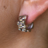Lineage Hoops Silver