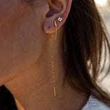 Gemini Studs Gold