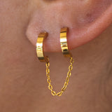 Sienna Hoops Gold