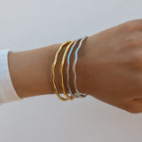 Serenity Bangle Silver
