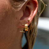 Sable Hoops Gold