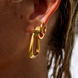 Sable Hoops Gold