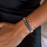 Lineage Bracelet Silver/Cubic Zirconia
