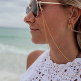 Lila Airpod/Sunglass Chain Gold