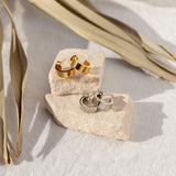 Sable Hoops Silver