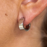 Sable Hoops Silver