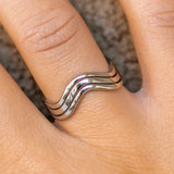 Tides Ring Silver
