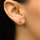 Staple Studs Gold