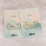 Angel Number Necklace Gold