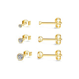 Elixir Stud Set Gold