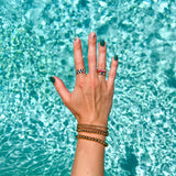 Seaside Stretch Bracelet Gold