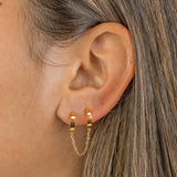Sienna Hoops Gold