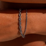 Disco Cowgirl Bracelet Silver