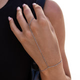 Esther Hand Chain Silver