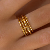 Vault Ring Gold
