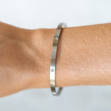 Star Crossed Bangle Silver