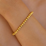 Seaside Stretch Bracelet Gold