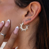 Harmony Backdrop Studs Silver