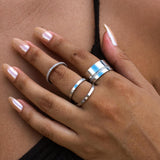 Boca Ring Silver