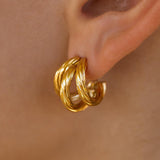 Noa Earrings Gold