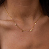 Mama Charm Necklace Gold