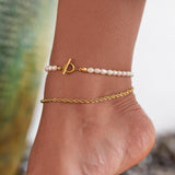 Disco Cowgirl Anklet Gold