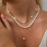 Pearl Diver Petite Necklace