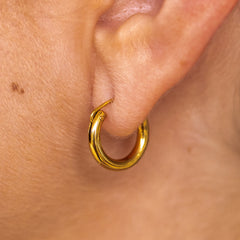 Staple Small Hoops