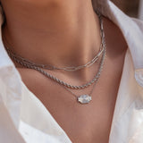 Golden Hour Necklace Silver