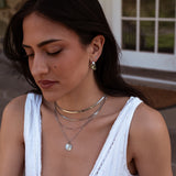 Chasing Sunset Necklace Silver