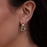 Boca Bar Studs Silver