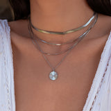 Stillness Necklace Silver