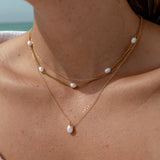 Pearl Diver Petite Necklace
