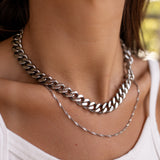 Lane Necklace Silver