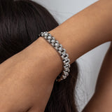 Lineage Bracelet Silver/Cubic Zirconia