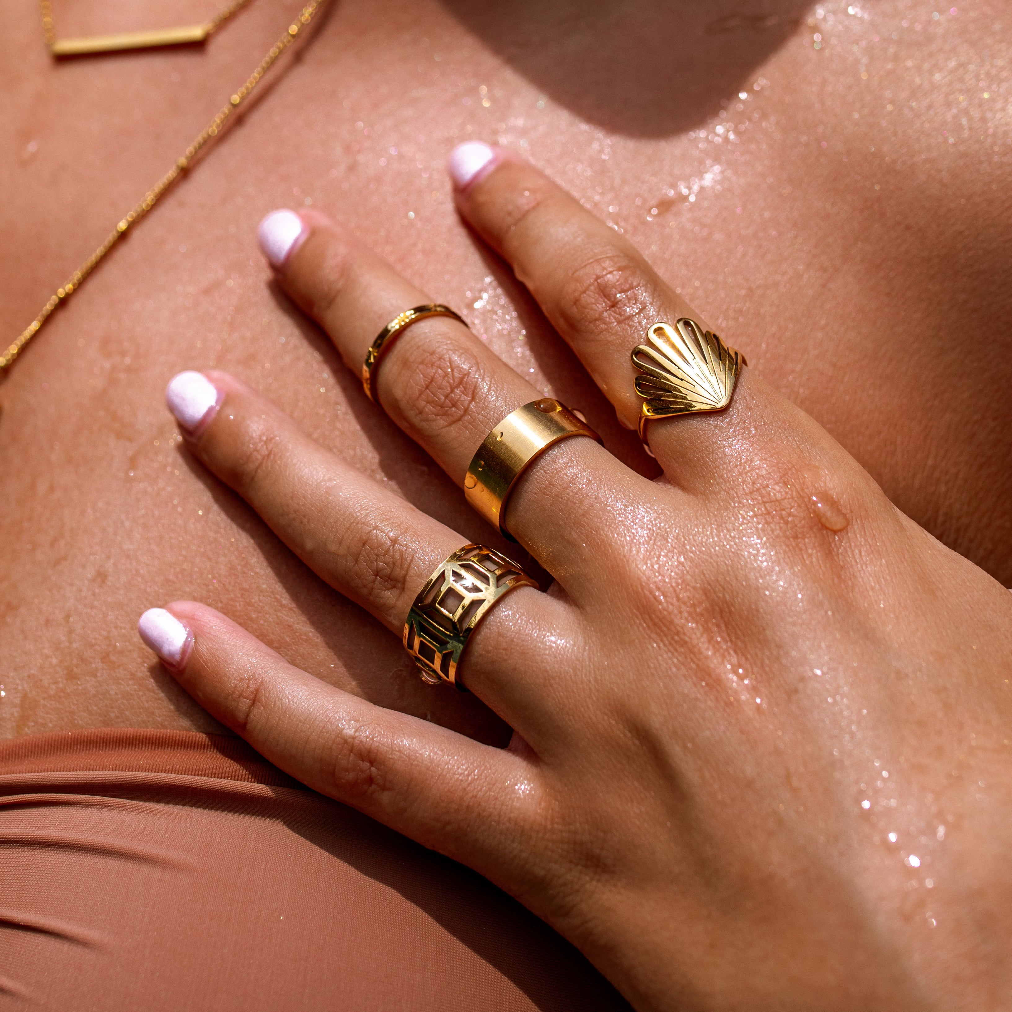 Crystal Girl Adjustable Open Rings | Gold Finger Rings Girls | Rings Girls  Package - New - Aliexpress