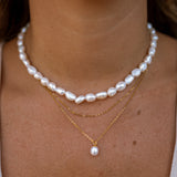 Pearl Diver Petite Necklace