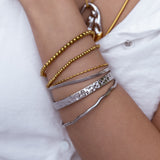 Serenity Bangle Silver