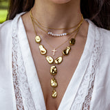 Halo Necklace Gold
