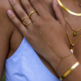 Ocean Ave Ring Gold