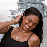 Stillness Necklace Gold