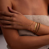 Seaside Stretch Bracelet Gold