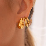 Noa Earrings Gold