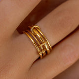 Vault Ring Gold