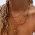 3 Little Birds Necklace Gold
