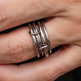 Vault Ring Silver