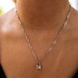 Feels Like Summer Necklace Silver